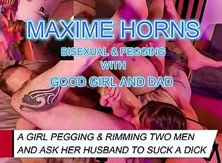 Bi-Curious Fantasies First-Time Sucking Pegging Rimming Double Penetration