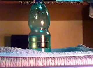 Oh man, antonella corsi is going wild with that lete water bottle in hard anal action