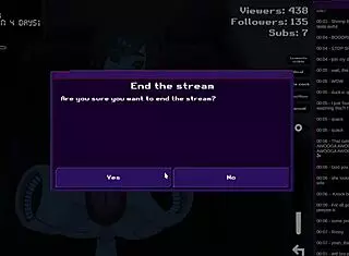 in this game episode, the robot girlfriend gets fucked missionary style by her friend