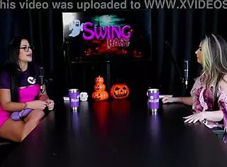 raphaela savanah tries anal for the first time facing forward and craves menage while masturbating in uber during halloween