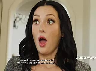 Best Friend Anal Training with Lauren Phillips and Charlotte Sins