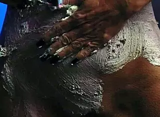 Messy Food Birthday Cake Girl!