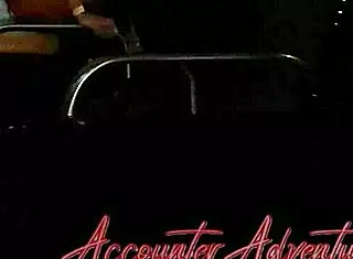 Oh yeah, riding that big cock bareback at night in outdoor anal adventure... feels so romantic!