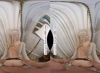 Naughty America - Riley Steele Gives You The Real Porn Star Edition With Tits Fucking And Cum Swallowing!