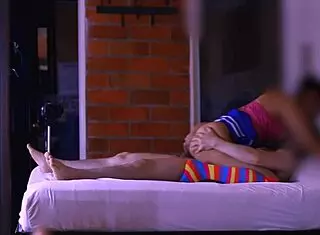 el infiel y la estudiante intercambiaron miradas secretas en la fiesta de vacaciones y terminaron en creampie cheating 😏