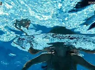 Beautiful Big Breasted Beauty Angelica Heart Enjoys Pool Bikini Time with Friend