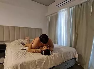 Curvy Argentina Enjoys Bareback Sex with Stranger on Halloween