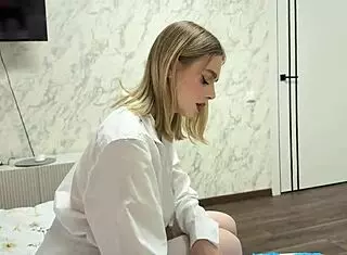 Oh My God Urologist Checks Dick with Pussy