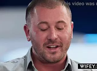 Blonde Hotwife Candice Holds Hubby Hand While Riding Monster BBC In Cowgirl