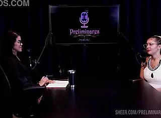 Amateur Latina group action heats up with big ass curvy babe Barbara Sol in outdoor public fetish domination and toy play during podcast interview part 3 on Sheer Red