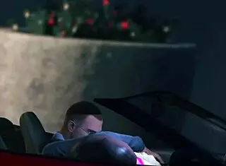 In GTA 5, the player gets caught having sex with a prostitute hooker in a car during the game.