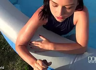 new french girl sucks cock eagerly in pov style