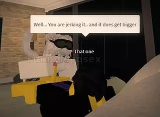 hey, check this out - roblox yellow husband is riding and fucking his hot big tits wife in cowgirl style, what a wild sex session 😈