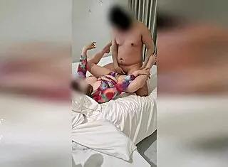 Asian Housewife Rides Huge Cock With Tight Wet Pussy In Homemade Creampie Action!