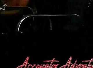 Oh yeah, riding that big cock bareback at night in outdoor anal adventure... feels so romantic!