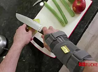 Ebony step sis, care for my broken bone and boner with petite black teen fantasy fucking!