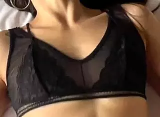 Petite Latina Lingerie Model Takes Monster Cock in Backstage Anal Creampie