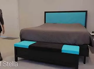 in this free goth episode, petite emo girl next door in miniskirt and boots submits to kinky neighbor roleplay