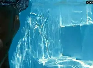 Beautiful Big Breasted Beauty Angelica Heart Enjoys Pool Bikini Time with Friend