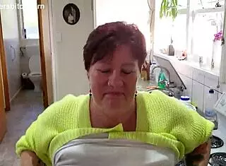 Submissive Pierced Kiwi Milf Slurps Wine Spill From Master In Dirty Maledom Fetish Play