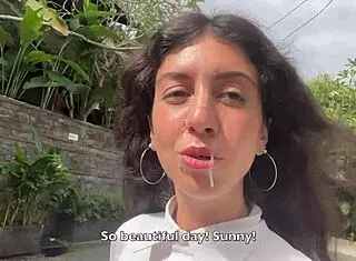 Stranger Fucks Skinny Teen On Beach After Photo Then Cums On Face In Hotel