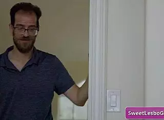 busty blonde maid in black lingerie licks wet pussy of her asian employer ryan keely nicole doshi.