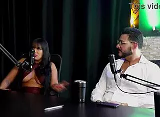 French Man Meets Brazilian Woman And Introduces Her Slowly To Liberal Lifestyle With Menage And Differences - Casal Cherie Watch On Sheer Red