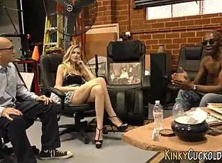 i watch my cuckolder babe swallow that monster cock, oh man its humiliating but hot