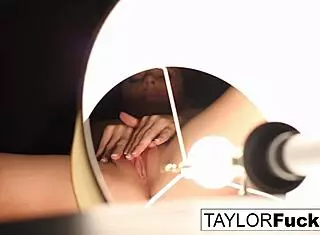 hey, check out taylor vixen getting off solo in that hotel room with her big tits and pussy