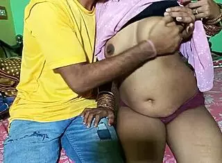 Office maid comes for work and boss convinces her into rough doggystyle fucking with creampie.