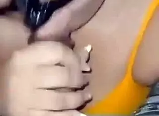 Hey, I give my cuckold husband a blowjob while describing how I orgasmed with another guy in the woods