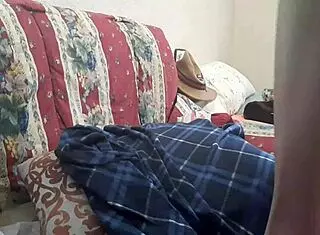 In the gay room, Melvin C explored his solo desires, leading to an intimate personal moment of self-discovery and expression.