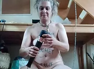 are you ready to see this amateur european milf bound as slave in maledom bdsm office humiliation?