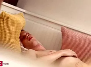 Tattooed Blonde With Braces Gets Pussy Fingering Blowjob Cowgirl Ride Creampie In Skinny Teen Action