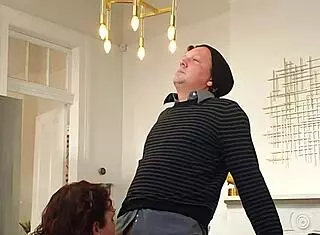 sneaky guy films cute bbw giving him a blowjob on hidden cam