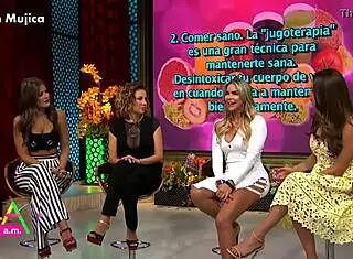 Hey check Aylin Mujica with marked nipples and huge ass in that mini dress upskirt clip
