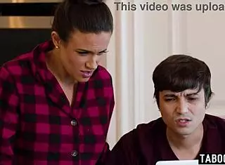 Why did naughty milf stepmother Penny Barber dream about her stepson's big dick deepthroat?