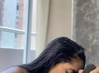 hey, see how he loves my fat bbw handjob and deepthroat massage on his cock till he cums?