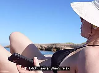 In the tent, I caught my sister-in-law groping my cock during our amateur gay roleplay session.