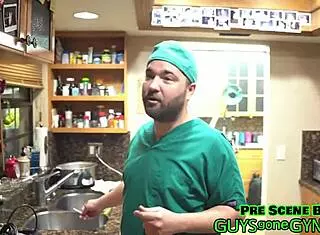 Angel Ramiraz experiences take your daughter to work day as latina nurse. She handles patient in hospital with humiliation roleplay and latex gloves.