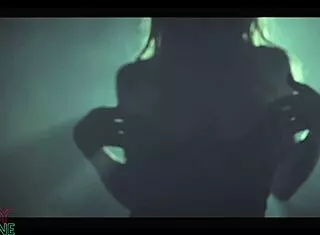 Watch me striptease in heels and dance sensually with blue eyes. Angie Lynx teases prettily in new production by Andyquarius.