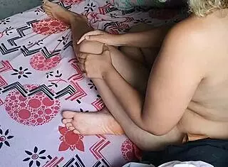 Bailey teased her ass playfully until she jumped on my cock for a wild curvy ride and wet pussy fisting