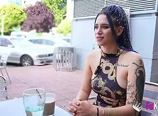 Hot Venus Lilith makes a dude cum twice in her first porno casting 😏