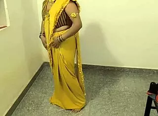 we're this indian couple getting wild with deepthroat and doggystyle during the bridal function