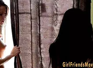 Buxom Babe Gets Eaten Out by Lesbian