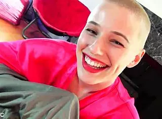 Hey there check out this cute blonde canadian babe in her natural tits interview intro sharing pretty details