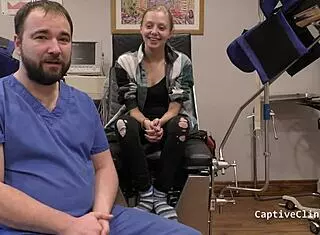 hey, check out corporate slave ava siren in latex gloves 😏