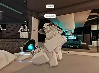 I love playing Roblox with my friends