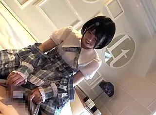Existing Married Owner Seduced By Lewd Con Cafe Girl Always Serving In Uniform For Creampie Sex With Beautiful Butt! [Yuka 19]