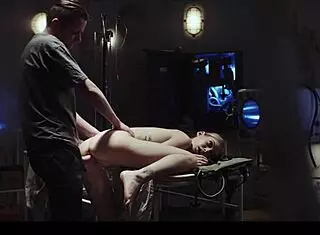 hot blonde tiffany tatum gets freeze fucked with overflowing cum in mouth 😱!!